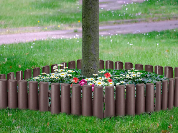 Garden palisada garden barrier kerítés 215cm 8 elem.