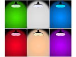 Led farbe glühbirne rgbw lautsprecher bluetooth fernbedienung