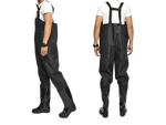 Pantaloni de pescuit waders 45 bretele