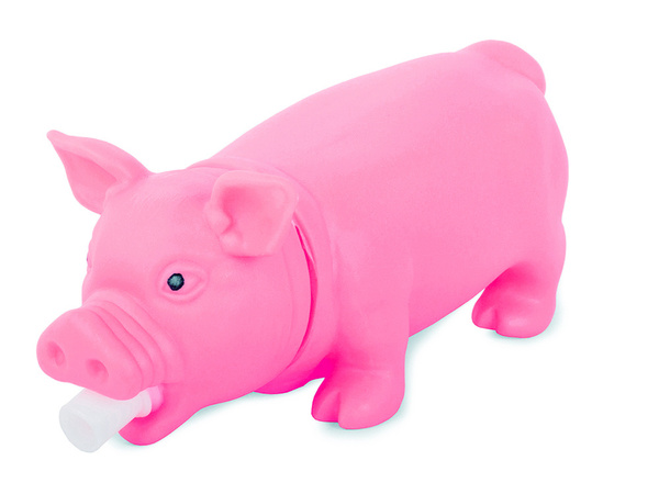Squeaky câine jucărie mesteca piggy porc