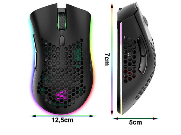 2,4 ghz brezžična miška za prenosni računalnik optični senzor iluminacija