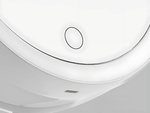 Led makiažo veidrodis besisukantis didinamasis veidrodis su 360° sieniniu laikikliu