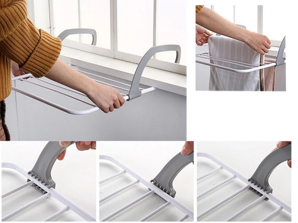 Balkonski radiator sušilnik za perilo