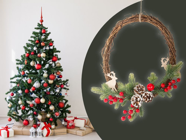 Karácsonyi dekoráció füzér ajtódísz fali dekoráció karácsonyi dekoráció karácsonyi dekoráció