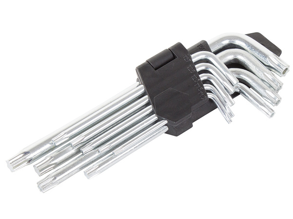 Imbus keys 1,5-10 9 detaļu torx komplekts