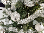 Vianočná reťaz christmas chandler 2 m strieborná reťaz