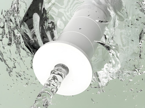 Duschkopf mit 5 strömungsmodi und anti-kalk-wasserfilter spa