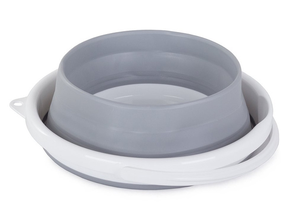 Seau pliant en silicone 10 litres 10l