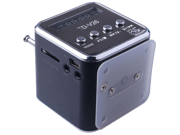 Brezžični zvočnik prenosni mini radio fm vodil bluetooth mobilni microsd