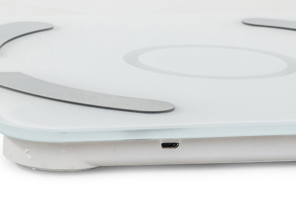 Analytical bathroom scale bluetooth 180kg glass
