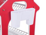 Three-storey dish drying rack drainer