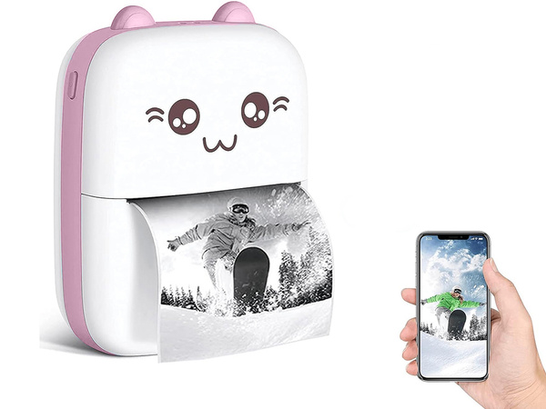 Mini bezdrátová termální tiskárna přenosná tiskárna na fotografie a poznámky