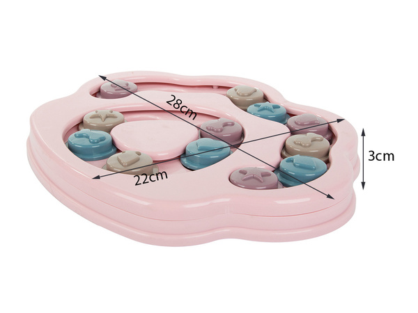 Jucărie educațională pentru câini joc logic de tratament joc de puzzle olfactiv