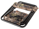 Fishing chair with backrest and carry bag