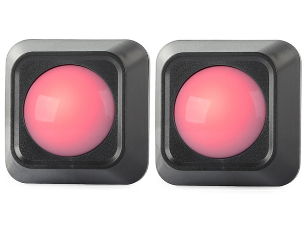 Drahtloses rgb led nachtlicht fernbedienung 2 stück