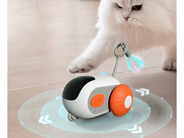 Interactive cat toy remote control escaping usb-c remote control