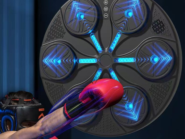 Box shield box trainer mma muzica usb 8 nivele + mănuși de box