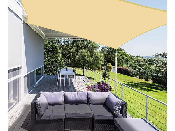 Sunshade dreptunghiular grădină impermeabil naviga 4x3m copertină