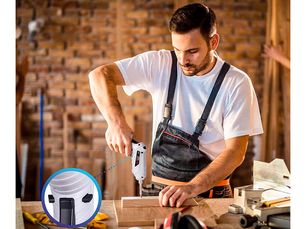 Akumuliatorinių mini atsuktuvų rinkinys 45 dalių bitų usb dėklas