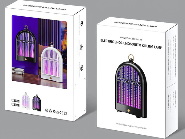 Električna led insekticidna svetilka uv za komarje muhe obesek 2 usb načina