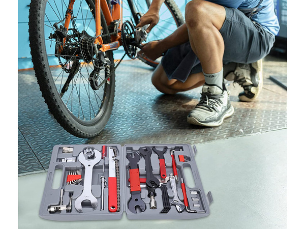 Kit herramientas bicicleta 44pcs tool box