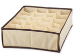Organisateur de sous-vêtements tiroir à chaussettes beige 20