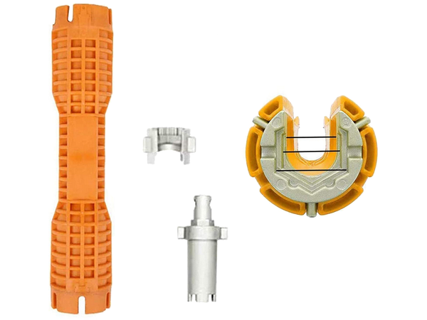 Socket spanner for installation of faucet taps