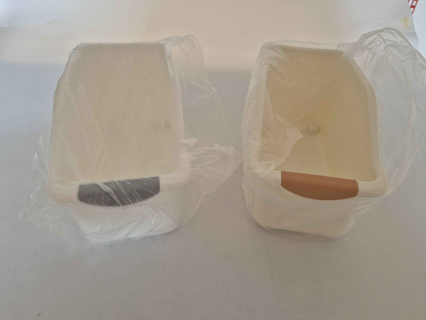 Plastikový organizér do kuchyně plastový kontejner do skříně na čistící prostředky do kuchyně