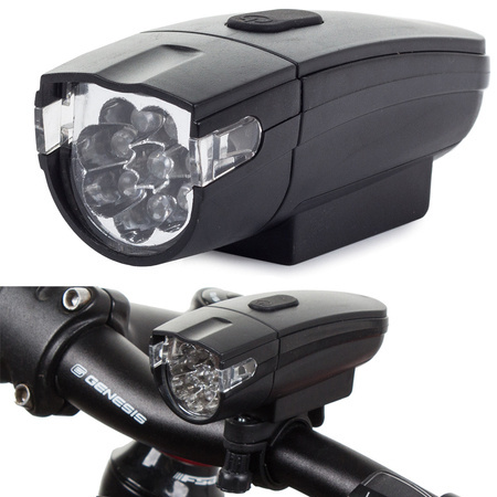 Front bike light 8 led