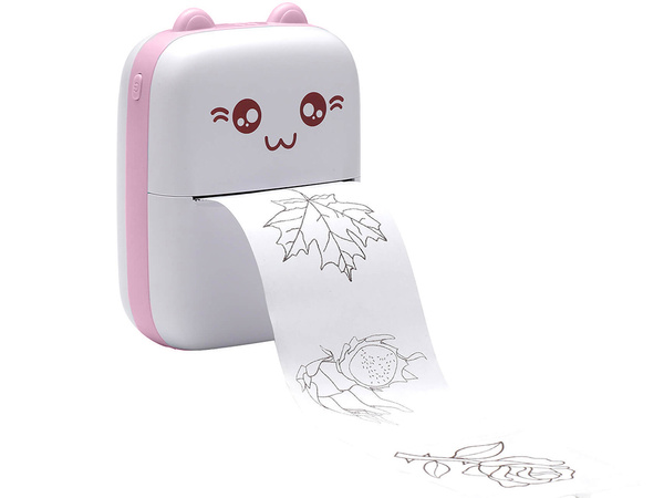 Mini wireless portable thermal printer for photos and notes