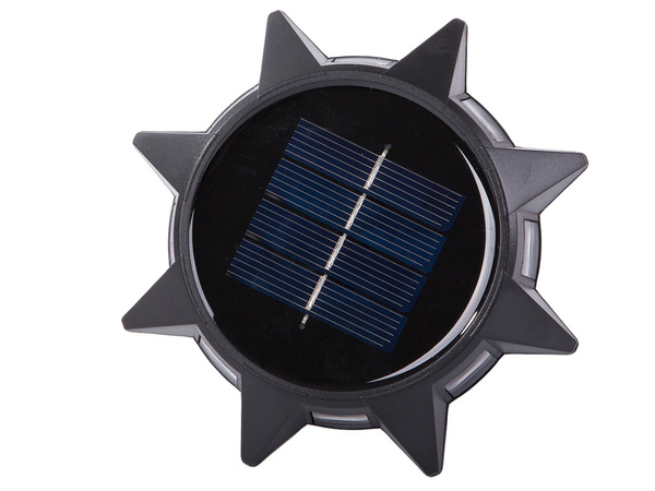 Garden lamp solar panel ground lamp with dusk sensor driven in