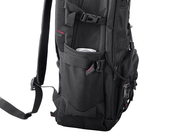 Rucksack 35l black travel hiking trekking strong in the mountains durable