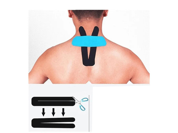 Kineziologická páska tejpy tejp plasters kinesiotaping sports pro 5m
