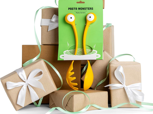 Łyżki łyżka do makaronu pasty spaghetti zestaw 2 szt nabierak duża cedzak