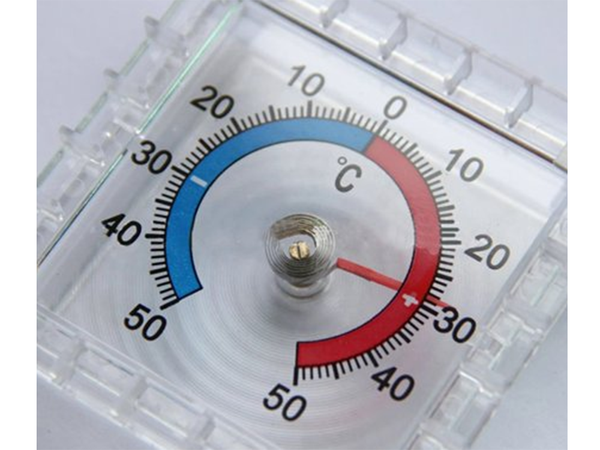 Išorinis langas lipnus termometro langas