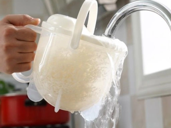 Tartály mosó tál tisztító rizs dara szemek szitaszűrő szita