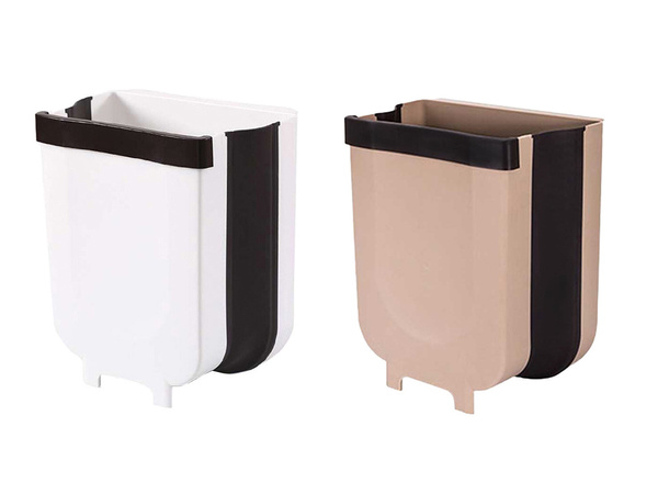 Panier pliant pour les déchets biologiques suspendu à l'armoire