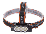 Linterna frontal linterna frontal recargable 3x led