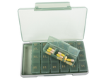 Medicine container tablets box time of day medication cassette weekly