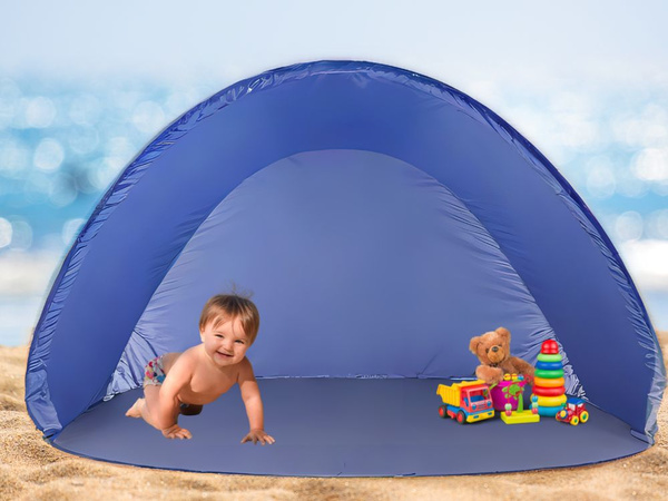 Large beach tent self folding uv garden screen cover