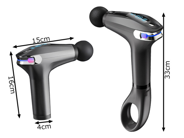 Back massage gun body leg massager strong massage gun 4 tips