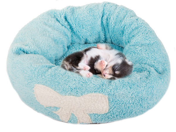 Fluffy dog bed cat bedding soft cushion couch bedding 35cm