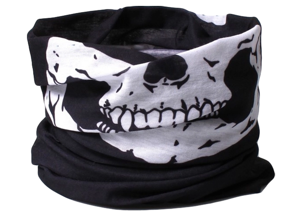 Chimenea pasamontañas pañuelo facial bandama calavera túnel multifuncional calavera