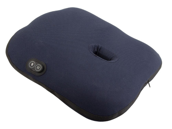 Heated seat cushion with vibration massage for armchairs and chairs