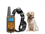 Collier de dressage électrique pour chien 800m télécommande