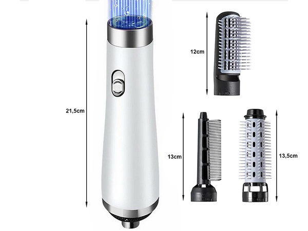 Ka hair curler brush styling kit multifuncional 3en1