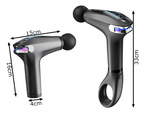 Back massage gun body leg massager strong massage gun 4 tips