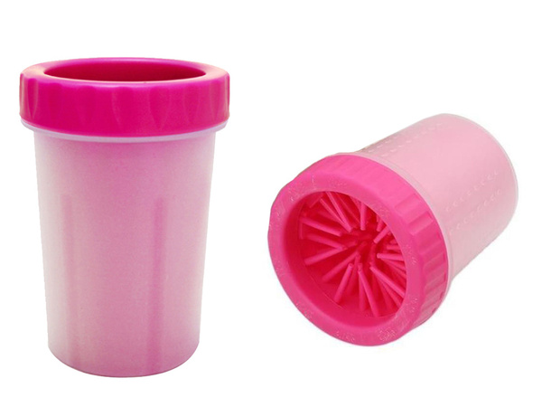 Nettoyeur de pattes pour chien coupe en silicone pour chat grand l