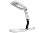 Loupe de bureau pour bijoutier grande 3x 18 led pliable