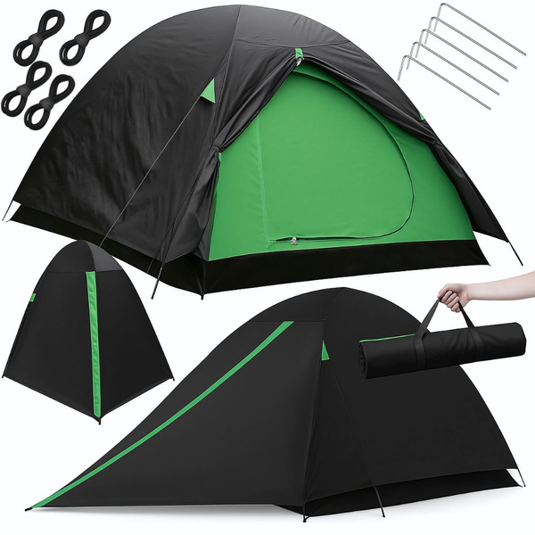 Tienda de campaña 2 personas mosquitera impermeable dormitorio camping